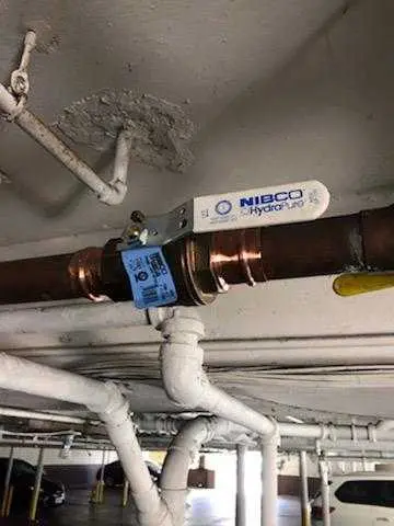 Copper pipe repair and valve work for Backflow Testing in Chancellor